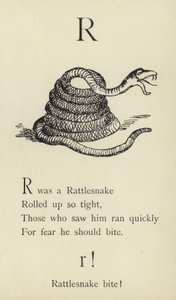 La letra R de Edward Lear